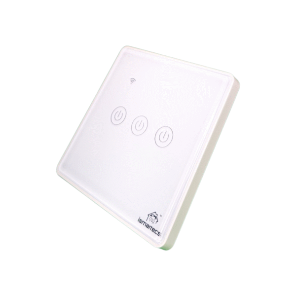 Smartware Rf433 Smart WiFi + RF433 Switch | 2.5D Glass | ismartecs Tanzania
