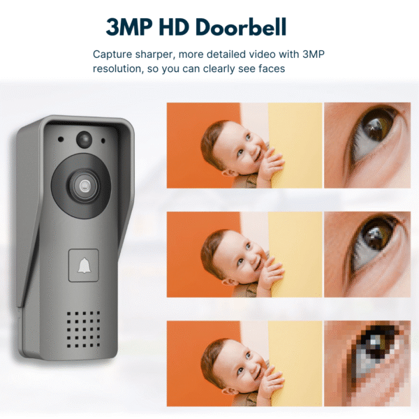 Solar Wi-Fi Video Doorbell - Image 4