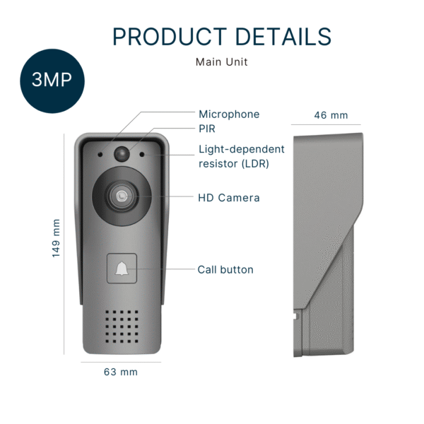 Solar Wi-Fi Video Doorbell - Image 9